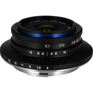 Laowa 10mm f/4.0 Cookie Nikon Z-mount objectief Zwart