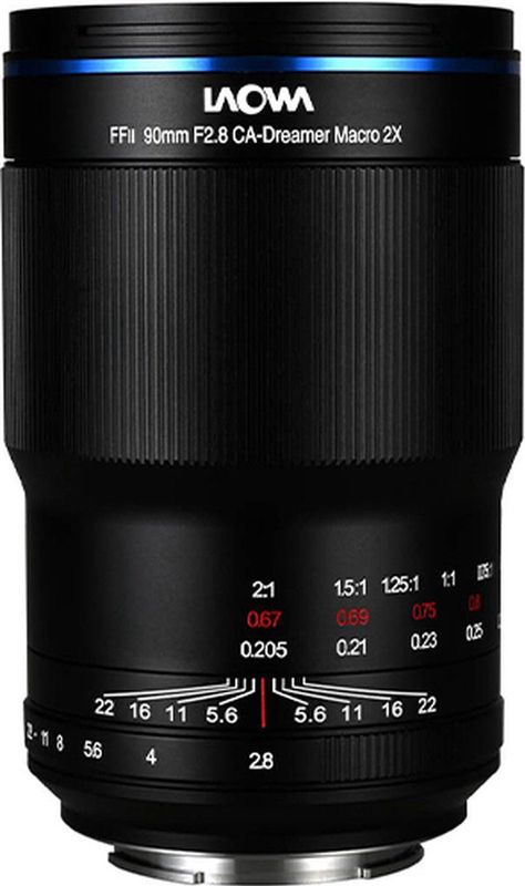 Venus - Optic Vaste Brandpuntsafstand 90mm f/2.8 2x Ultra Macro APO - Zwart