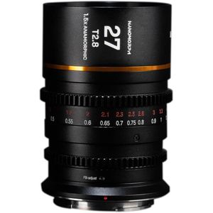 Laowa 27mm T2.8 1.5X S35 Nanomorph Cine Amber Nikon Z-mount objectief