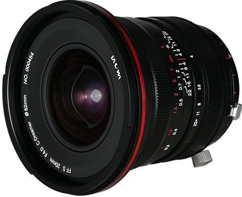 Laowa - 20mm 1:4 Zero-D Shift - Objectief - Geschikt voor Fuji GFX