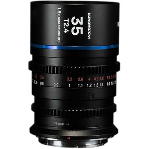 Laowa 35mm T2.4 1.5X S35 Nanomorph Cine Blue Nikon Z-mount objectief