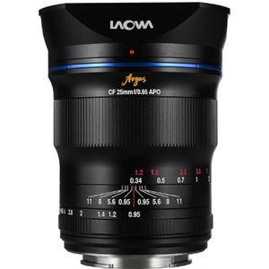 Laowa Argus 25mm f/0.95 CF APO Canon EF-M-mount objectief