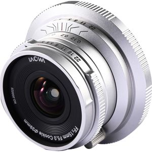Laowa - 15mm f/5 Cookie FF - Objectief - Zilver