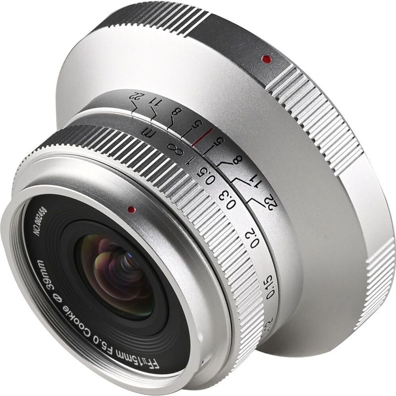 Laowa - 15mm f/5 Cookie FF - Objectief - Zilver