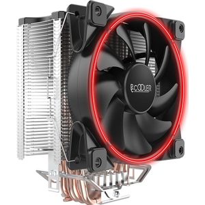 Pccooler - GI-X5R - Processorkoeler - Rood - 148 mm
