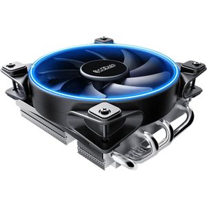 Pccooler GI-46U Corona Blauw (70 mm), Processorkoeler, Blauw