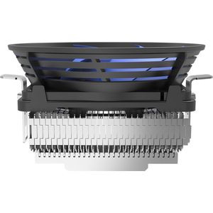 Pccooler Q120-V2 Top Blow (97 mm), Processorkoeler, Zwart, Blauw