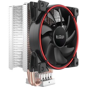 Pccooler GI-X3R-V2 Corona Rood (148 mm), Processorkoeler, Rood