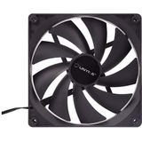 UNYKAch 140 mm Computer behuizing Ventilator 14 cm Zwart