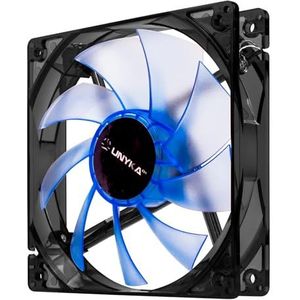 UNYKAch 51791 koelsysteem voor computers Computer behuizing Ventilator 12 cm Grijs, Transparant