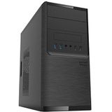 Unykach - Dark Shadow - PC Behuizing - Zwart - Micro ATX - Inclusief 500W Voeding