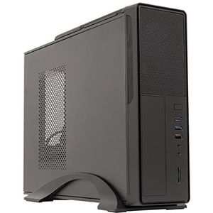 UNYKAch Micro ATX UK2010 computerbehuizing met 450W voeding, USB 3.0 en kaartlezer