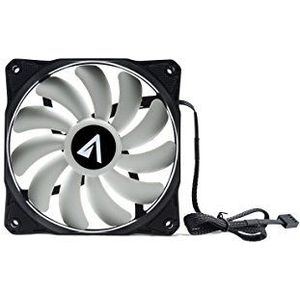 ABYSM Breeze Computer behuizing Ventilator 12 cm Zwart, Wit