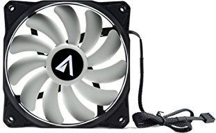 ABYSM Breeze Computer behuizing Ventilator 12 cm Zwart, Wit