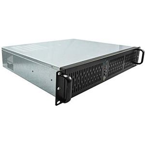 UNYKAch 2U 19″ UK 2129 Rack Zwart, Zilver