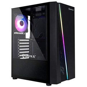 Unykach - Glayze Black - PC-behuizing - ARGB - ATX - Gehard Glas