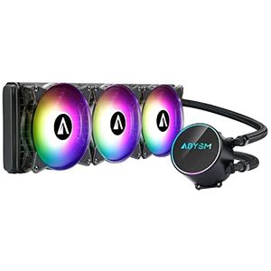 ABYSM Artic 360 ARGB Processor Alles-in-één vloeistofkoeler Zwart, Transparant 1 stuk(s)