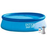 Intex Easy Set Pool 128132NP, Ø 366 x 76 cm zwembad met patroonfiltersysteem ECO 604