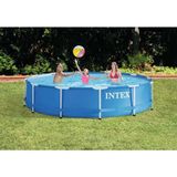 Intex Zwembad Metal Frame Pool set - 366cm X 76cm - Inclusief Filterpomp en Cartridgefilter