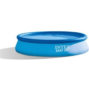 Intex Easy Set Pool Easy zwembad (opblaasring) 5621 l (Ø x h) 366 cm x 76 cm incl. filterpomp, incl. leiding