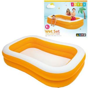 Intex Opblaasbaar Zwembad Family Pool Mandarin