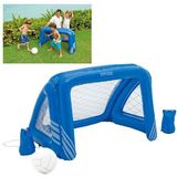 58507 Aufblastor Set 140 x 89 x 81 cm aufblasbares Wasserballtor - Intex