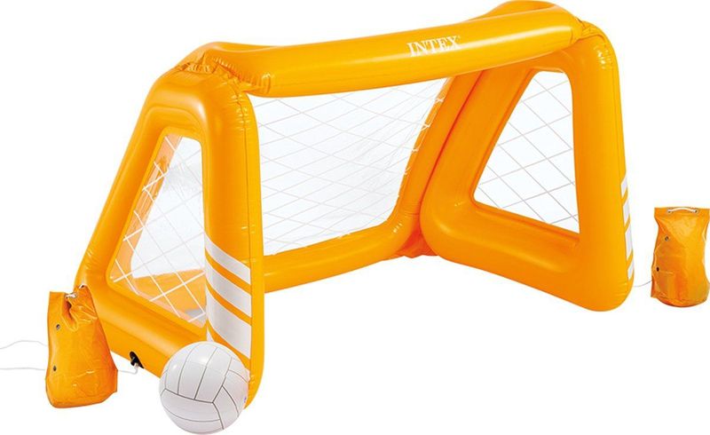 58507 Aufblastor Set 140 x 89 x 81 cm aufblasbares Wasserballtor - Intex