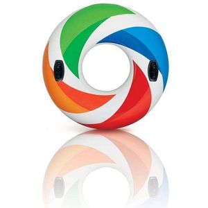 Intex Rainbow Ombre Tube - Zwemband - Ø 122 cm