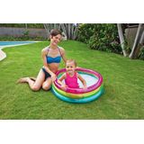 Intex Rainbow Baby Pool - Opblaaszwembad - Ø 86 x 25 cm