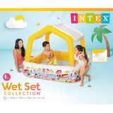 Intex Sun Shade Pool - Opblaaszwembad - 157 x 157 x 122 cm