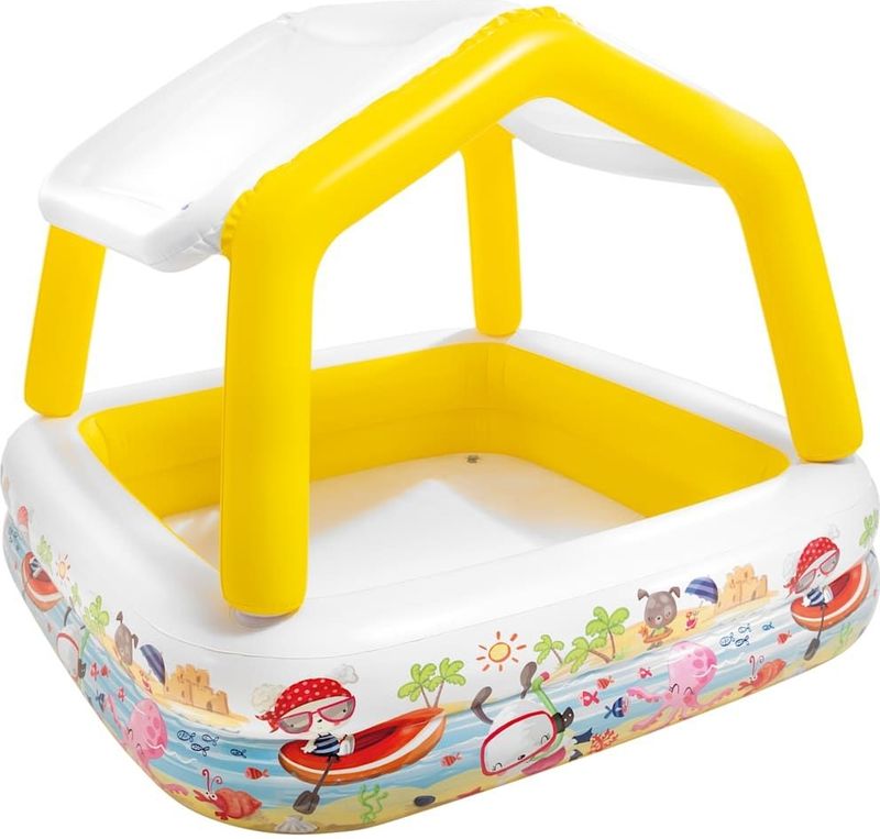 Intex Kinderpool – Sun Shade Pool (abnehmbares Dach)