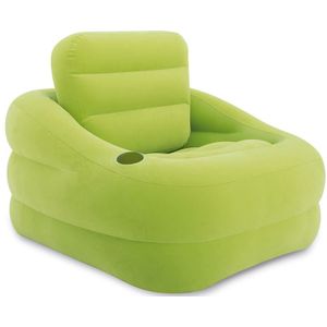 Intex 68586 Accent-stoel, PVC, groen, eenpersoonsbed, 97 x 107 x 71 cm