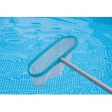 28003 Pool Reinigungsset Deluxe Bodensauger Kescher Teleskopstange 279cm - Intex