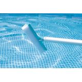 28003 Pool Reinigungsset Deluxe Bodensauger Kescher Teleskopstange 279cm - Intex