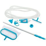 28003 Pool Reinigungsset Deluxe Bodensauger Kescher Teleskopstange 279cm - Intex