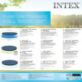 Intex Abdeckplane f�r Easy-Pool 305 cm