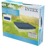 28038 Abdeckplane Pool Abdeckung 300x200 cm Rechteckig Überhang 20cm - Intex
