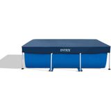 28038 Abdeckplane Pool Abdeckung 300x200 cm Rechteckig Überhang 20cm - Intex