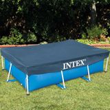 28038 Abdeckplane Pool Abdeckung 300x200 cm Rechteckig Überhang 20cm - Intex