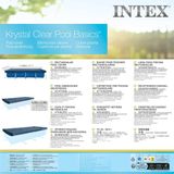 Abdeckplane - Intex Schwimmbecken 450 x 220 cm