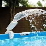 Intex 28089 led Wasserfontäne Springbrunnen Multi-Color Pool Sprayer Wasserfall