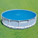 Intex solar cover rond - 457 cm (zeilmaat 448) - Blauw