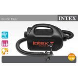 Intex - Elektrische Luftpumpe 'Quick-Fill' für Swimming Pools schwarz ac Anschluss