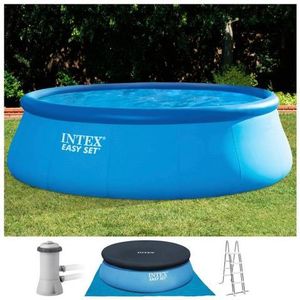 Intex zwembad 457 x 122 | Easy Set met filterpomp