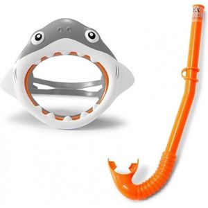 Intex 1 55944 Shark Fun Set, Grey, Orange, White, One Size