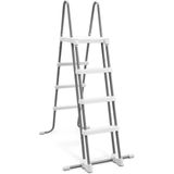 Intex Deluxe Pool Ladder - met verschuifbare treden - 122 cm wandhoogte