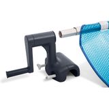 Intex - Solar Cover Roller - Zwembadafdekking - Zilver - 274-488 cm