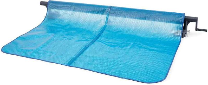 Intex - Solar Cover Roller - Zwembadafdekking - Zilver - 274-488 cm