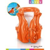 Zwemvest Intex Deluxe Oranje 3-6 Jaar
