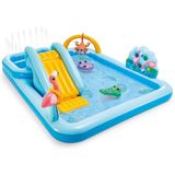 Intex - Play Center Jungle Adventure Planschbecken Pool Wasserrutsche aufblasbar